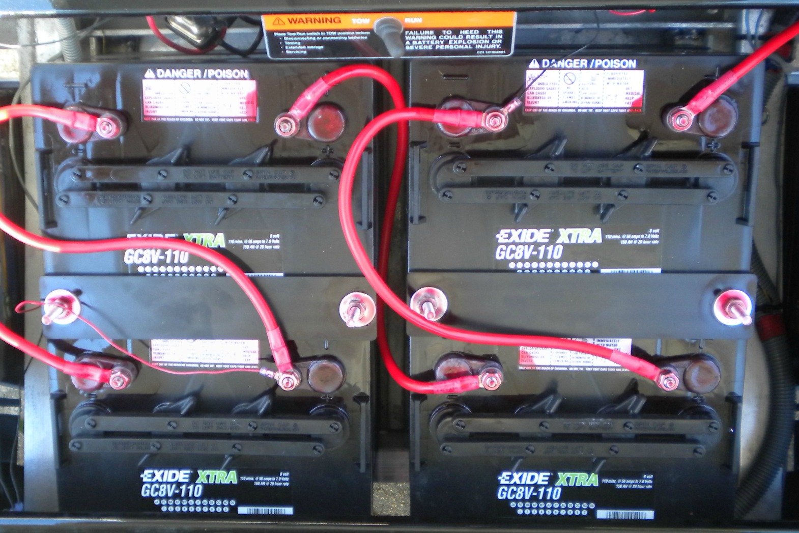 Golf Cart Battery Size Chart