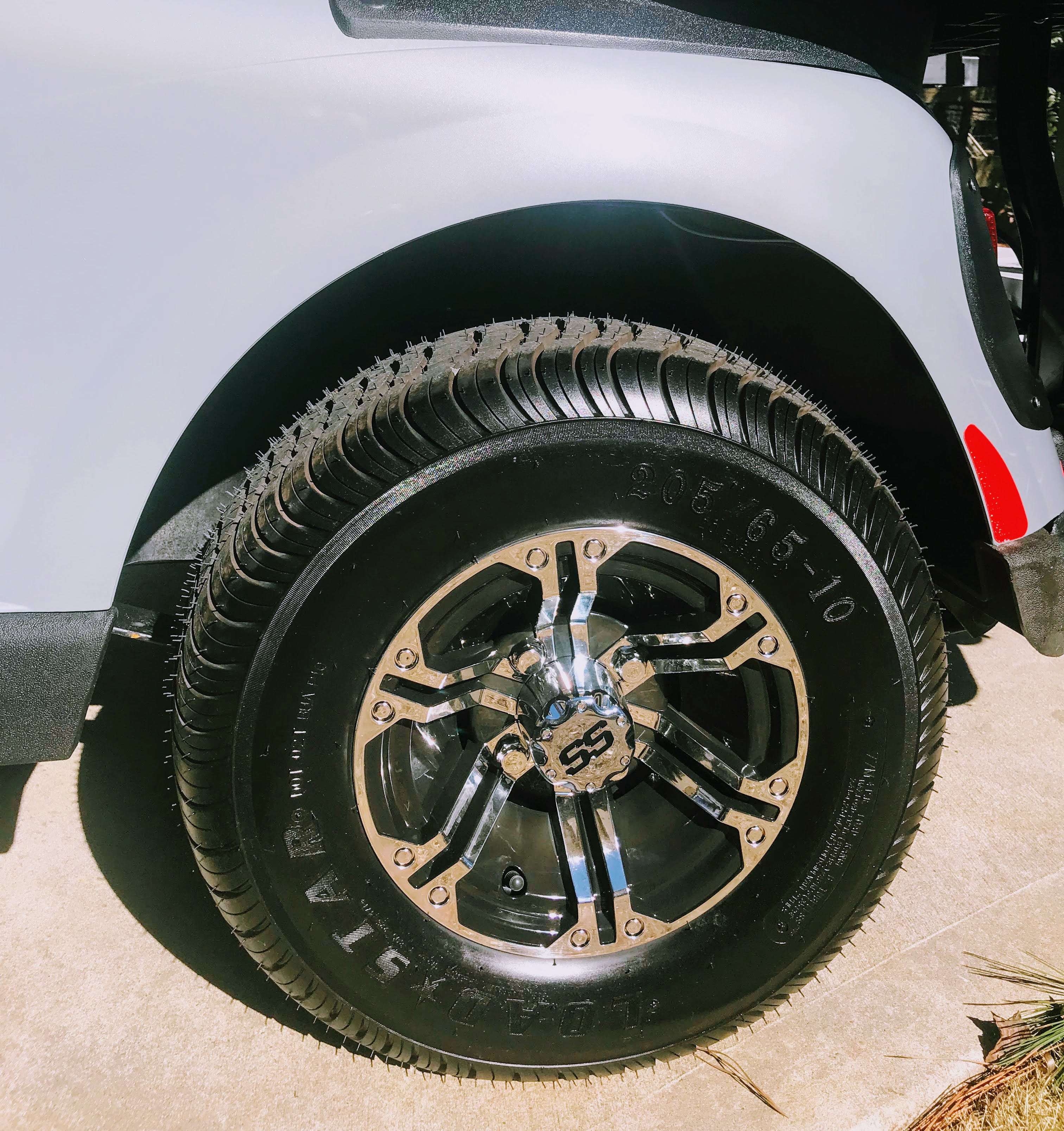 golf cart hub caps