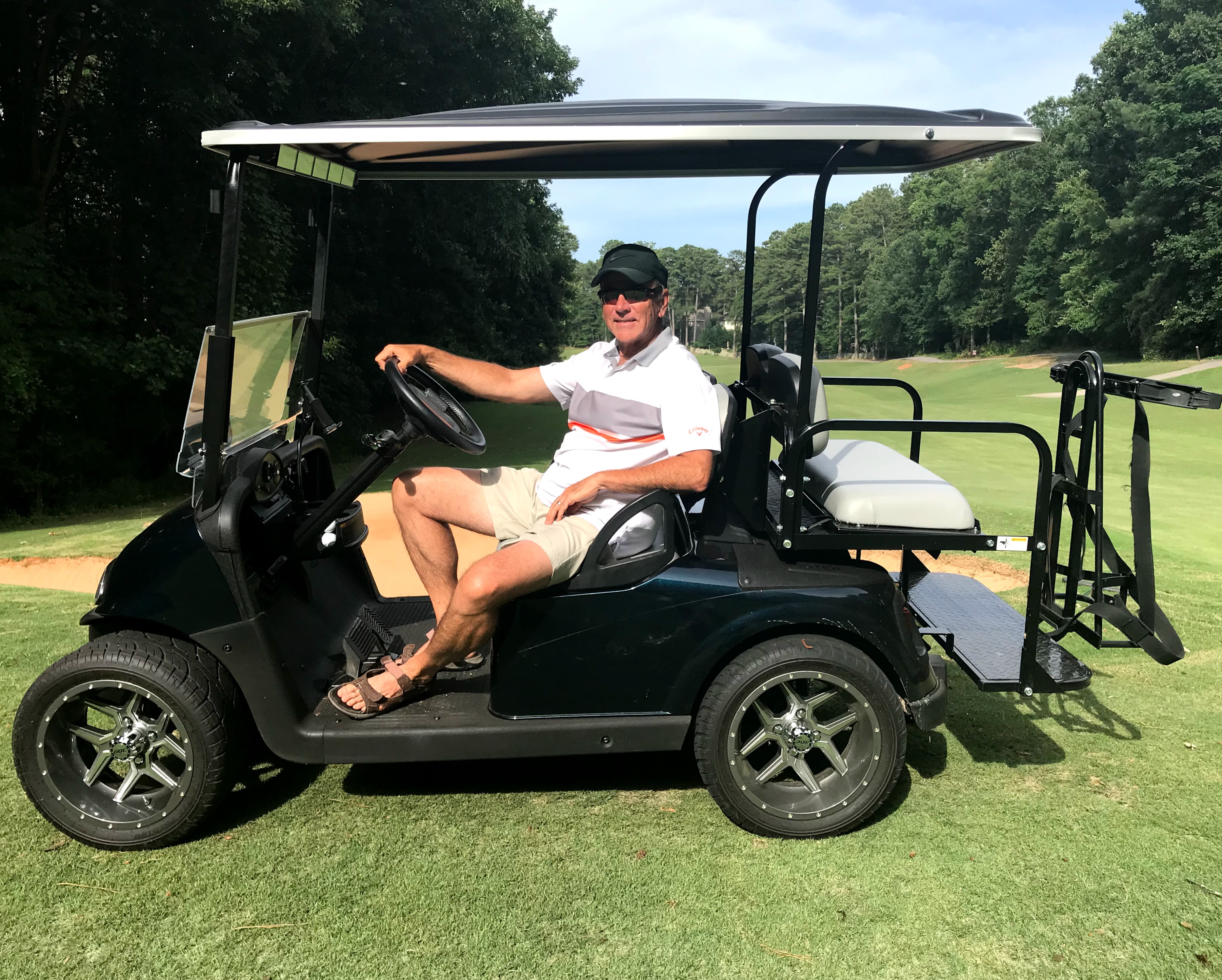 4 seat golf cart