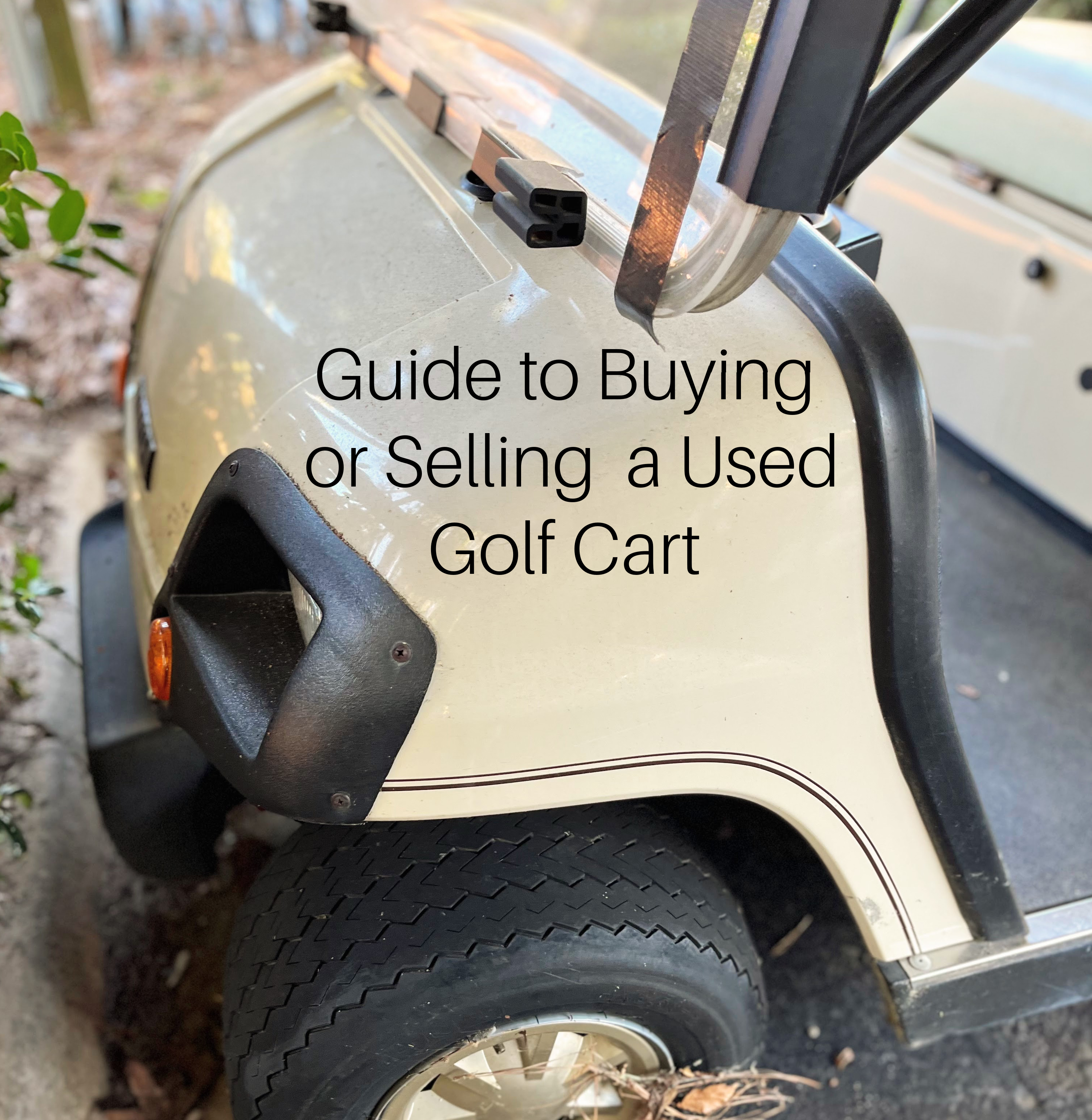 guide to buying or selling a used golf cart
