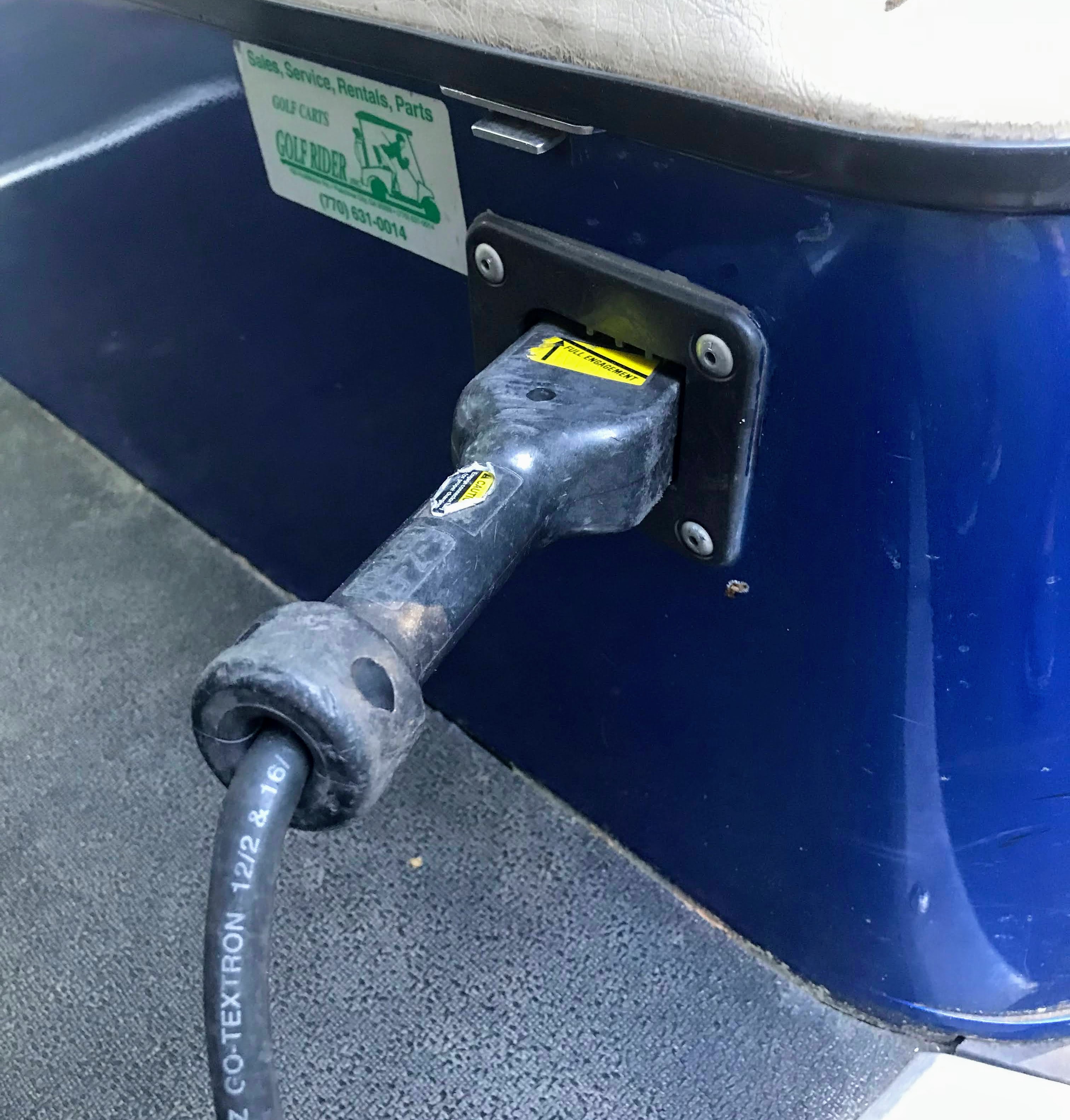 golf cart battery charging