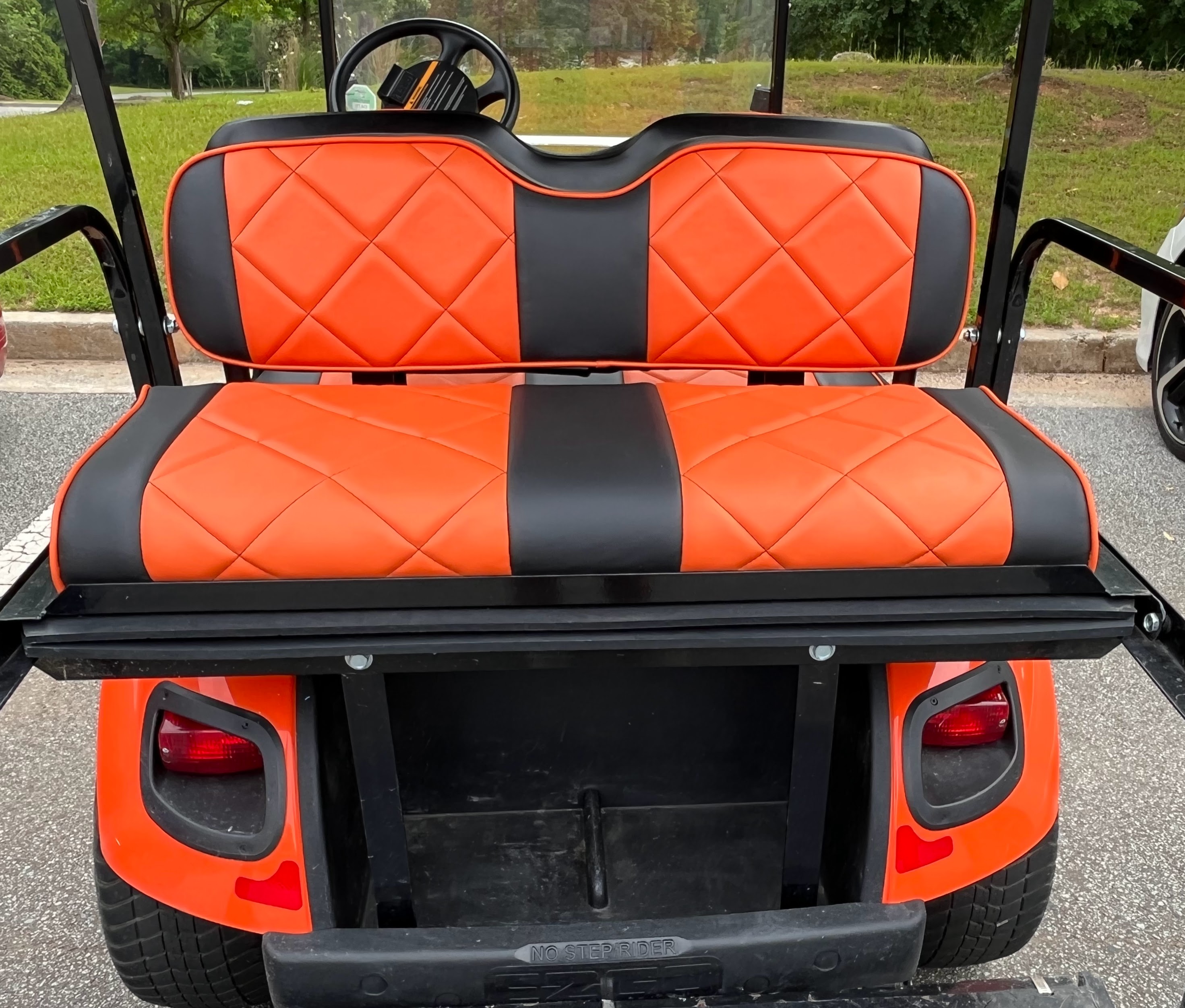 Golf Cart Seat Cover - Styles, Fabrics, Custom and Do It Yourself