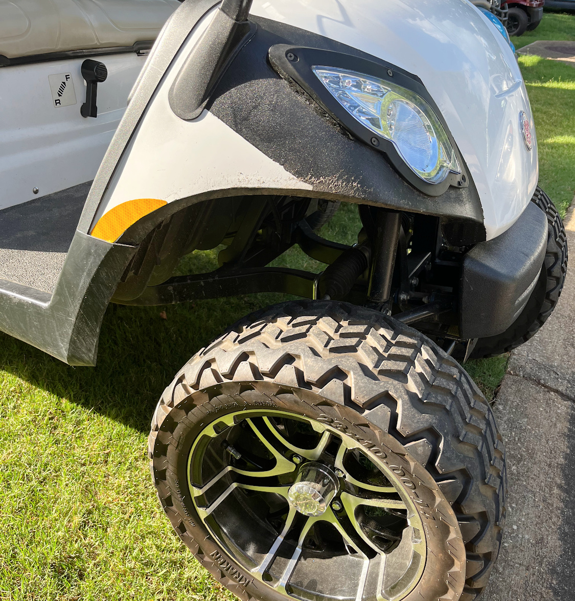 Yamaha golf cart lift kit