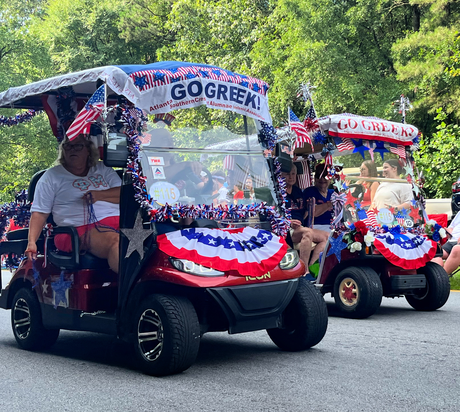 golf cart community of Peachtree City, Georgia