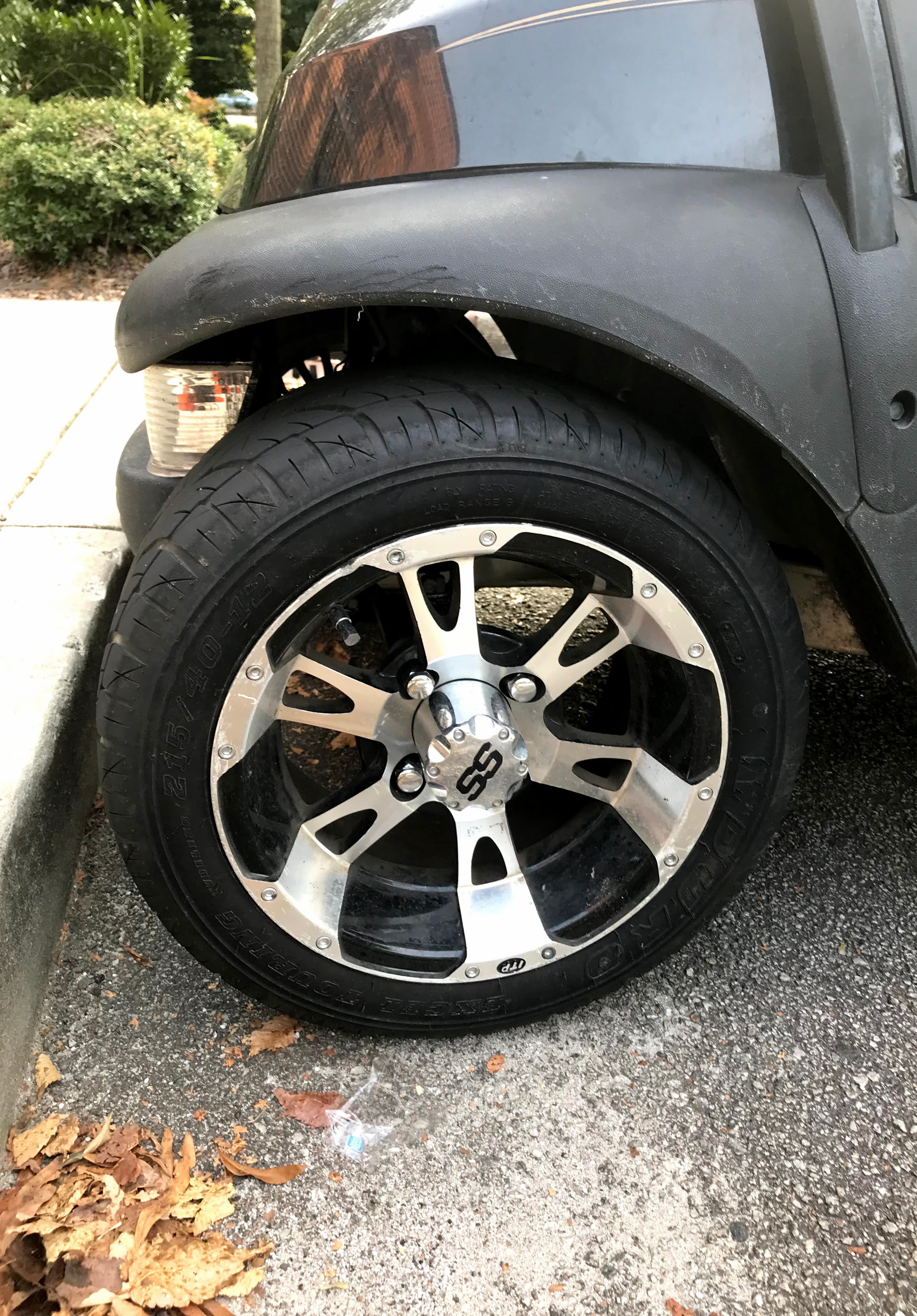 low profile golf cart tires and wheels