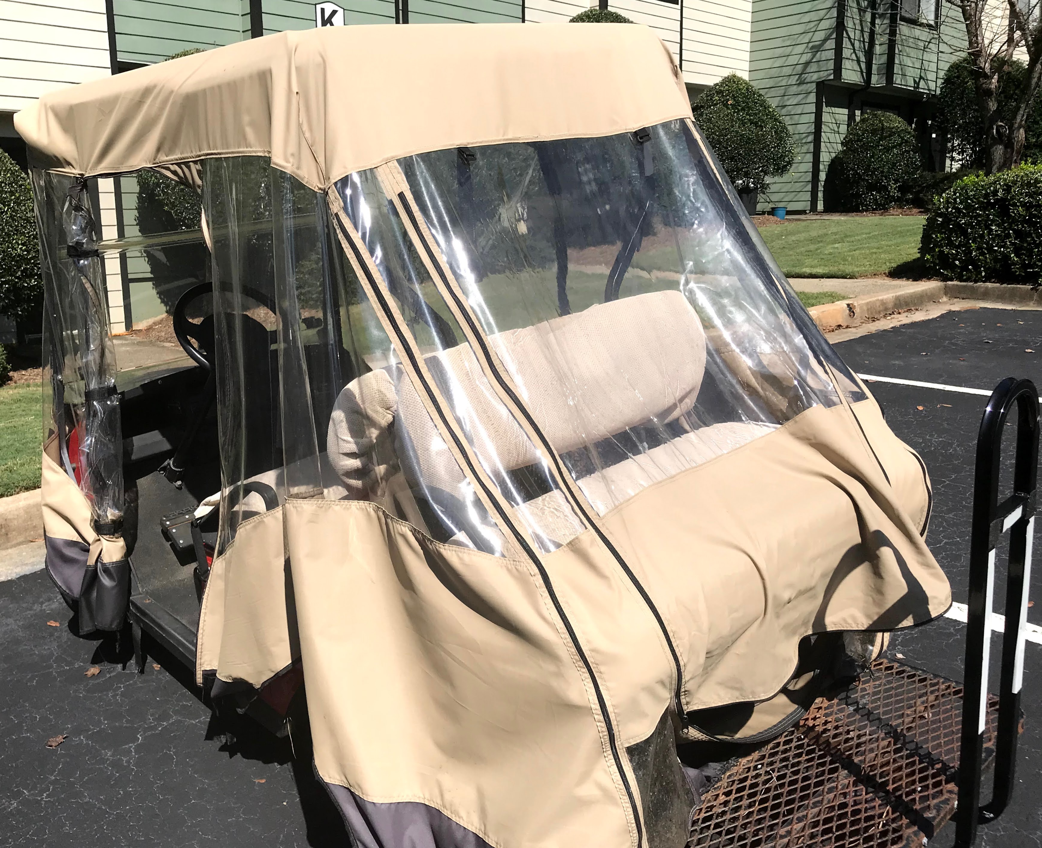 golf cart enclosure guide