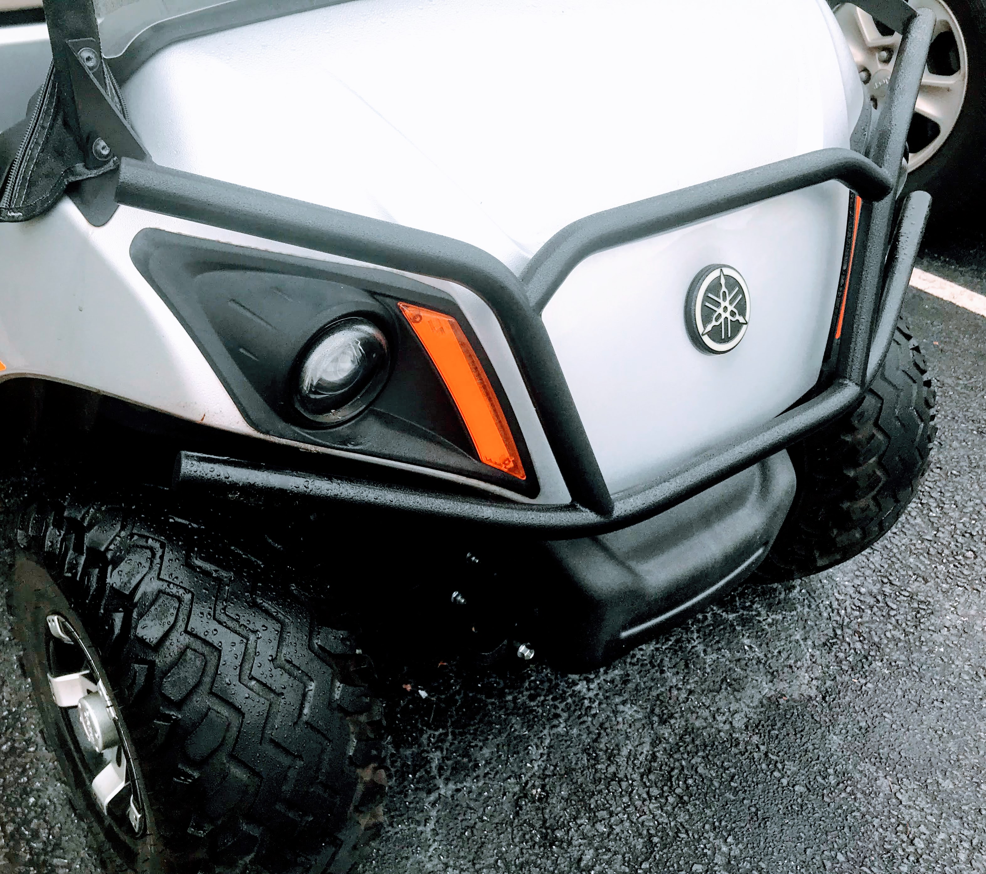 Yamaha golf cart brush guard