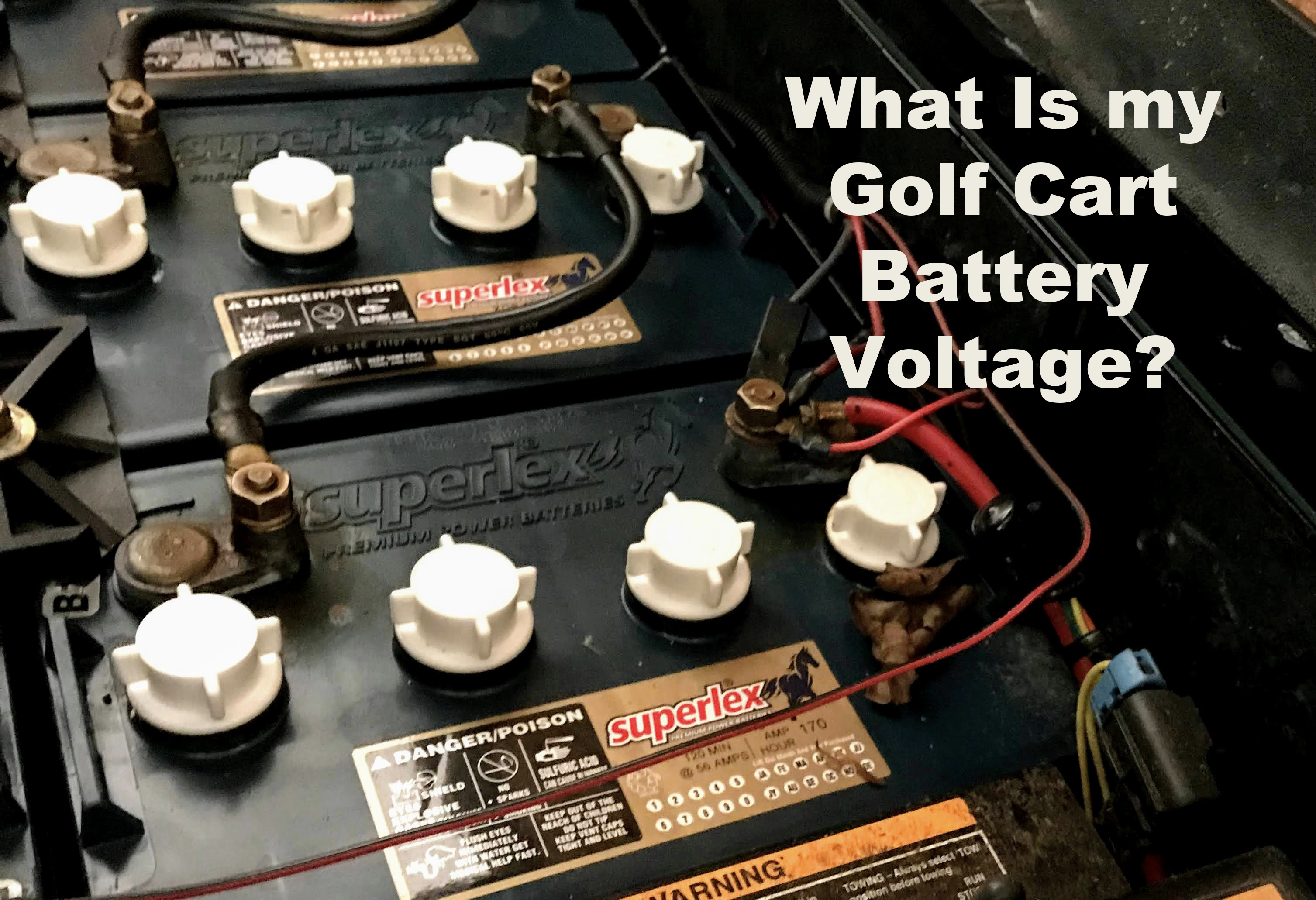 Golf Cart Batteries Makes Meters Maintenance And More