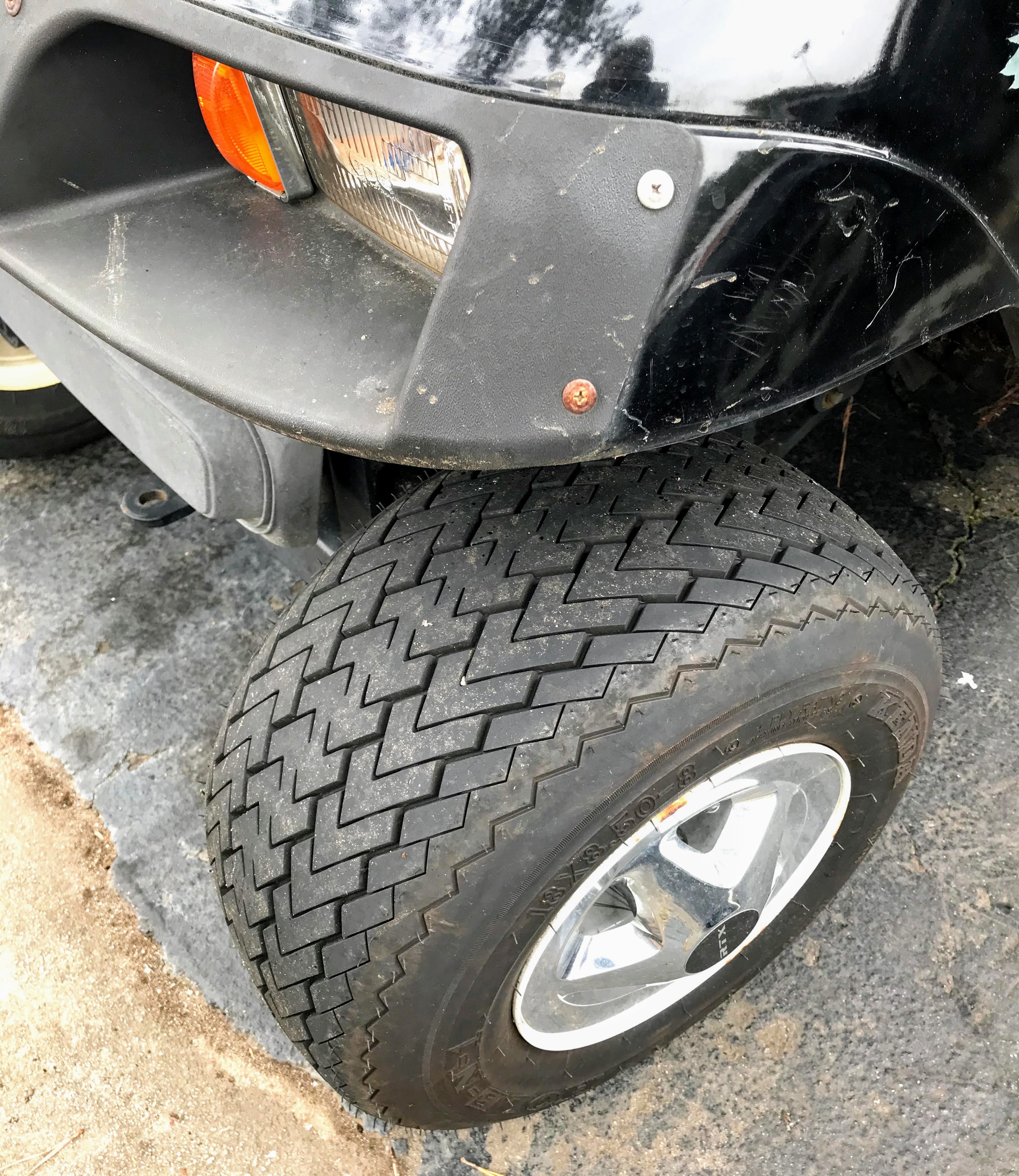 signs of golf cart tire wear