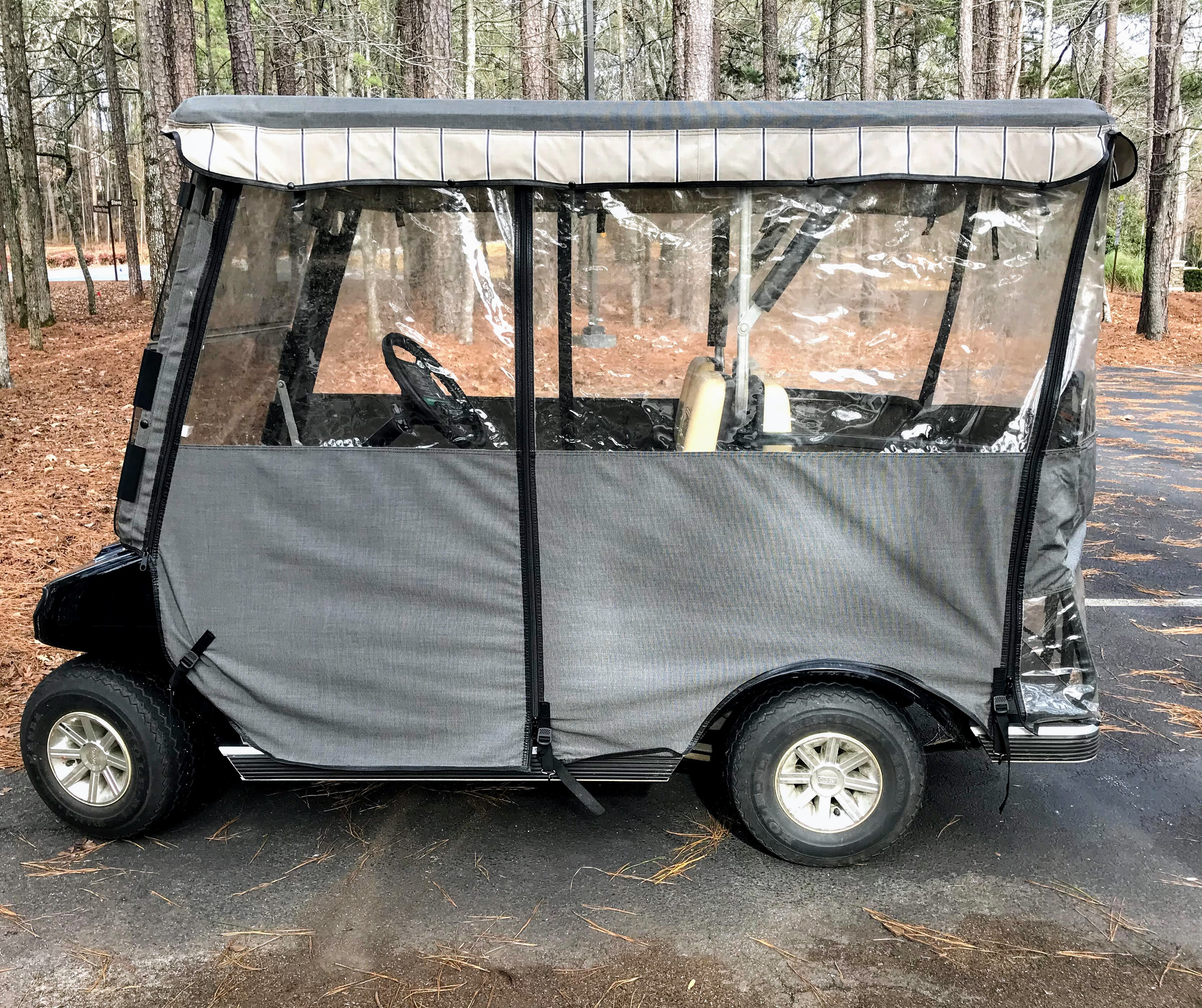 golf cart enclosure guide