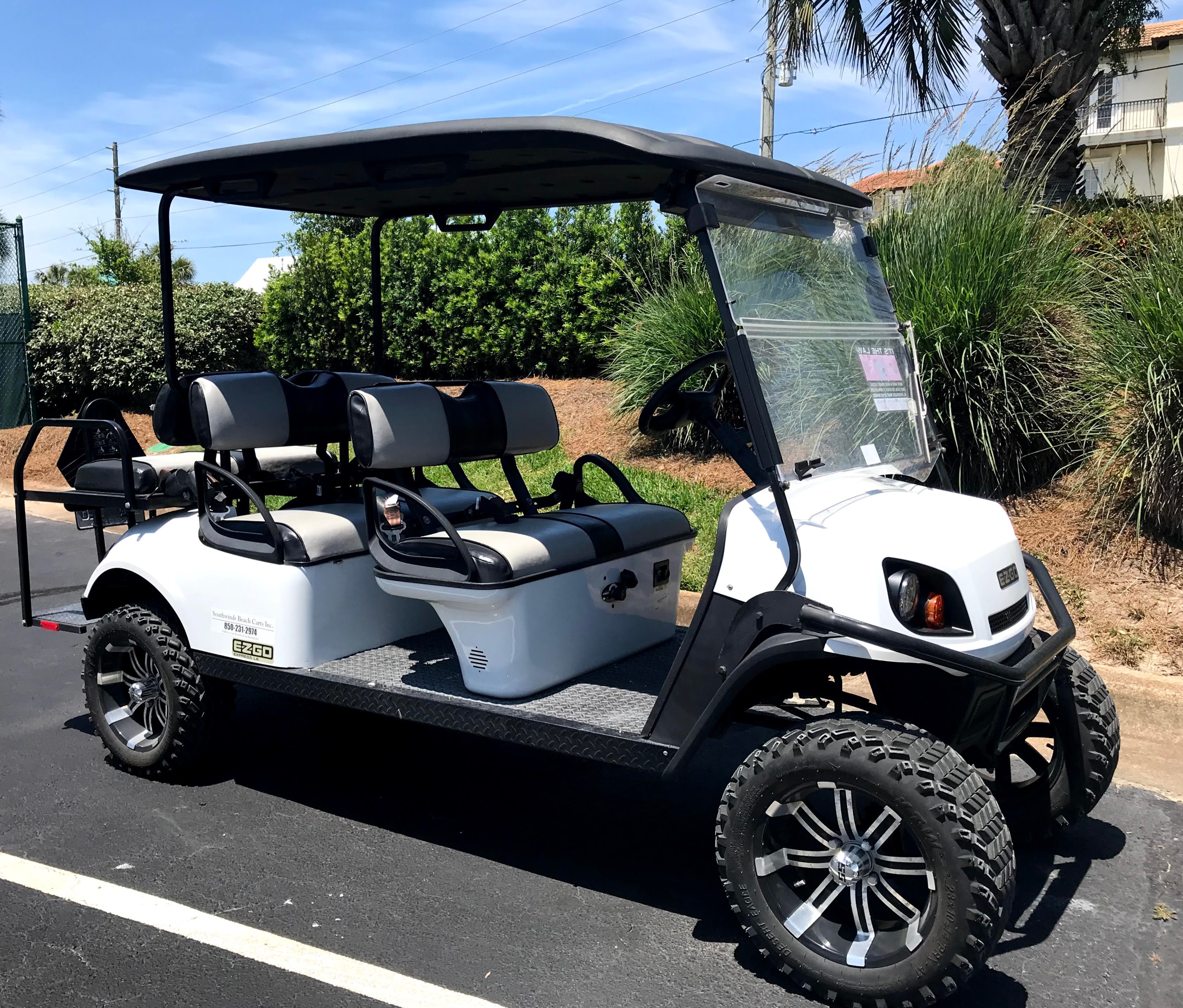 6 seat golf carts