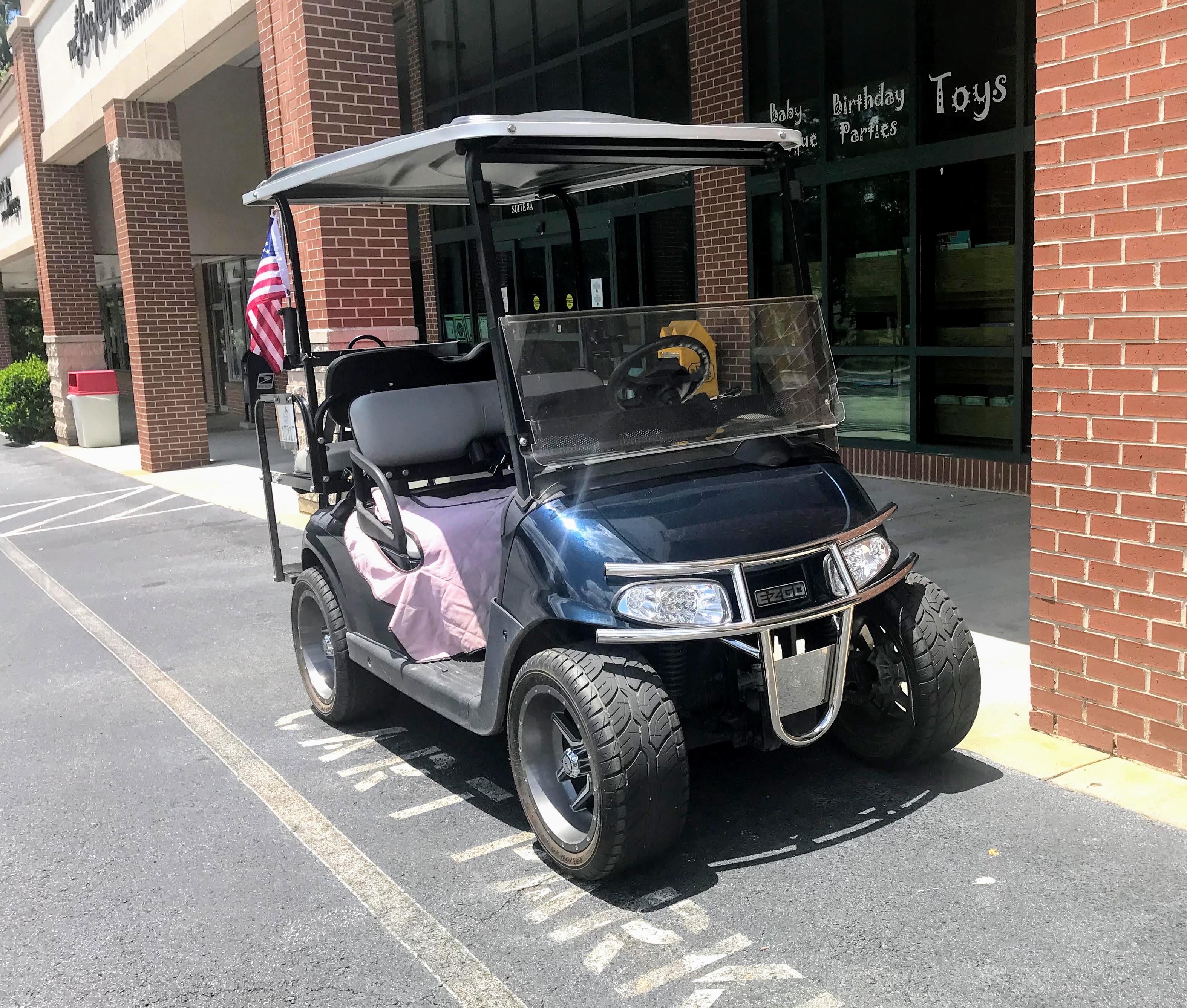 golf cart community in Peachtree City, Georgia