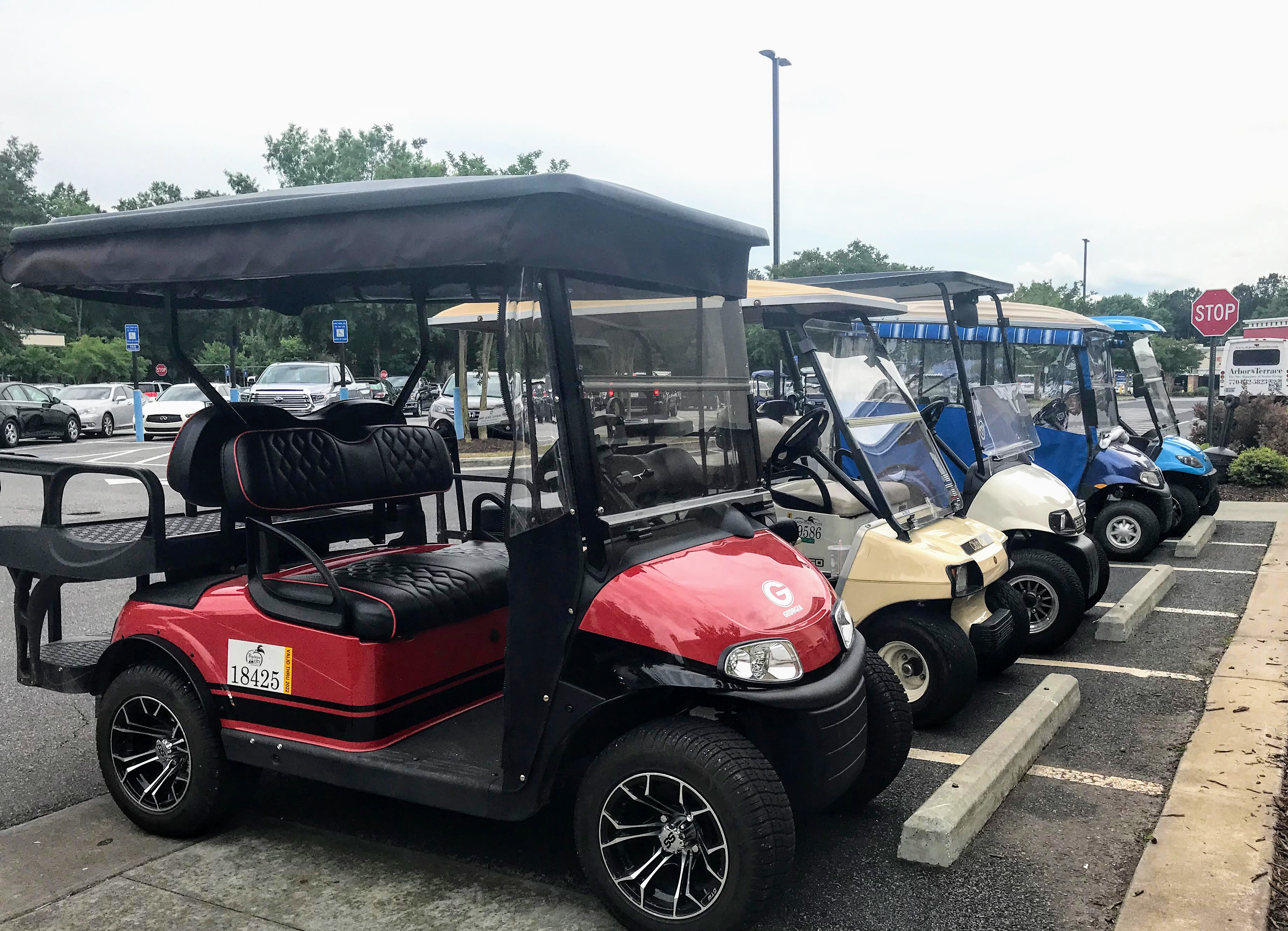 golf cart community of Peachtree City, Georgia