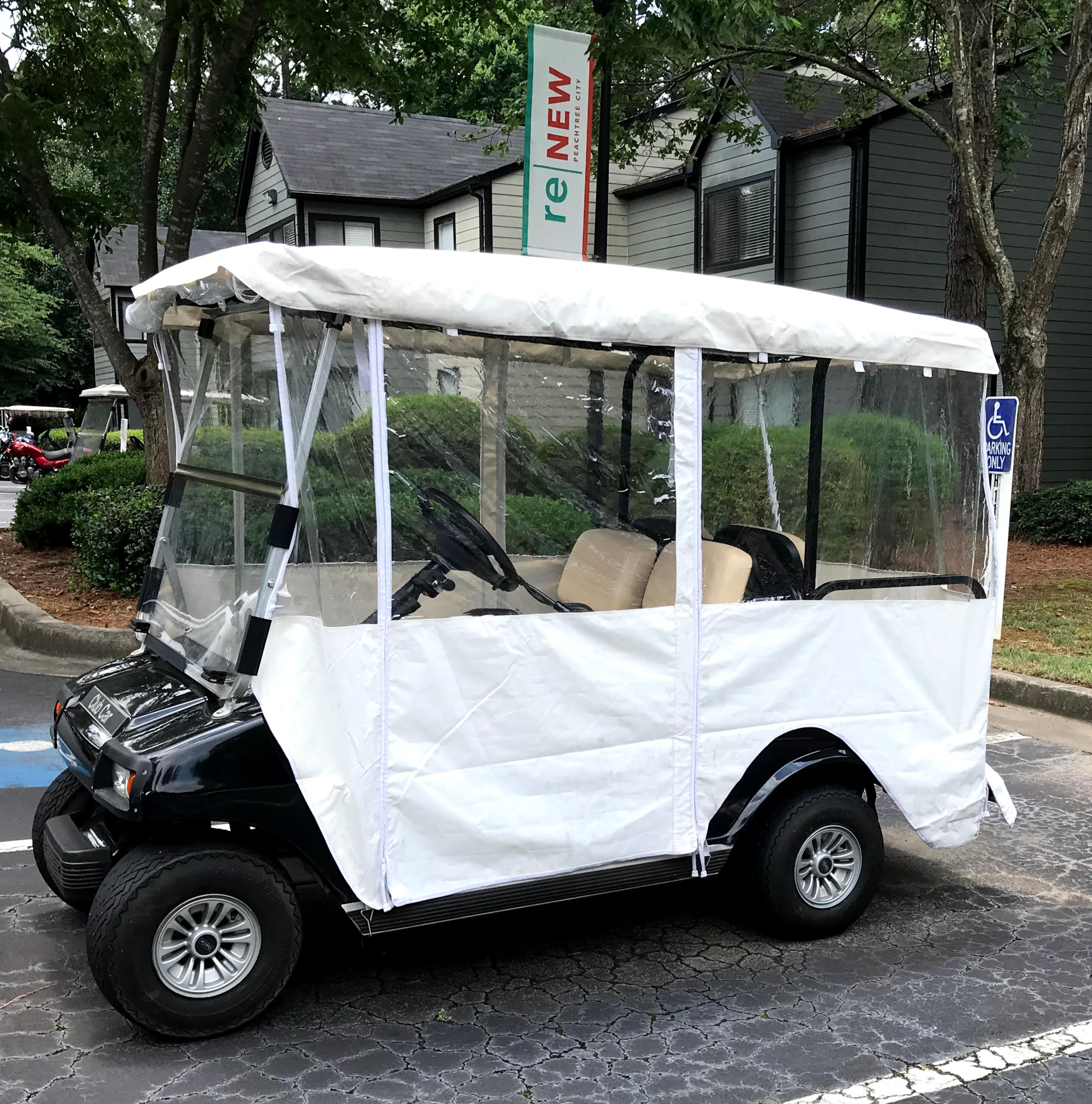 club car golf cart enclosure