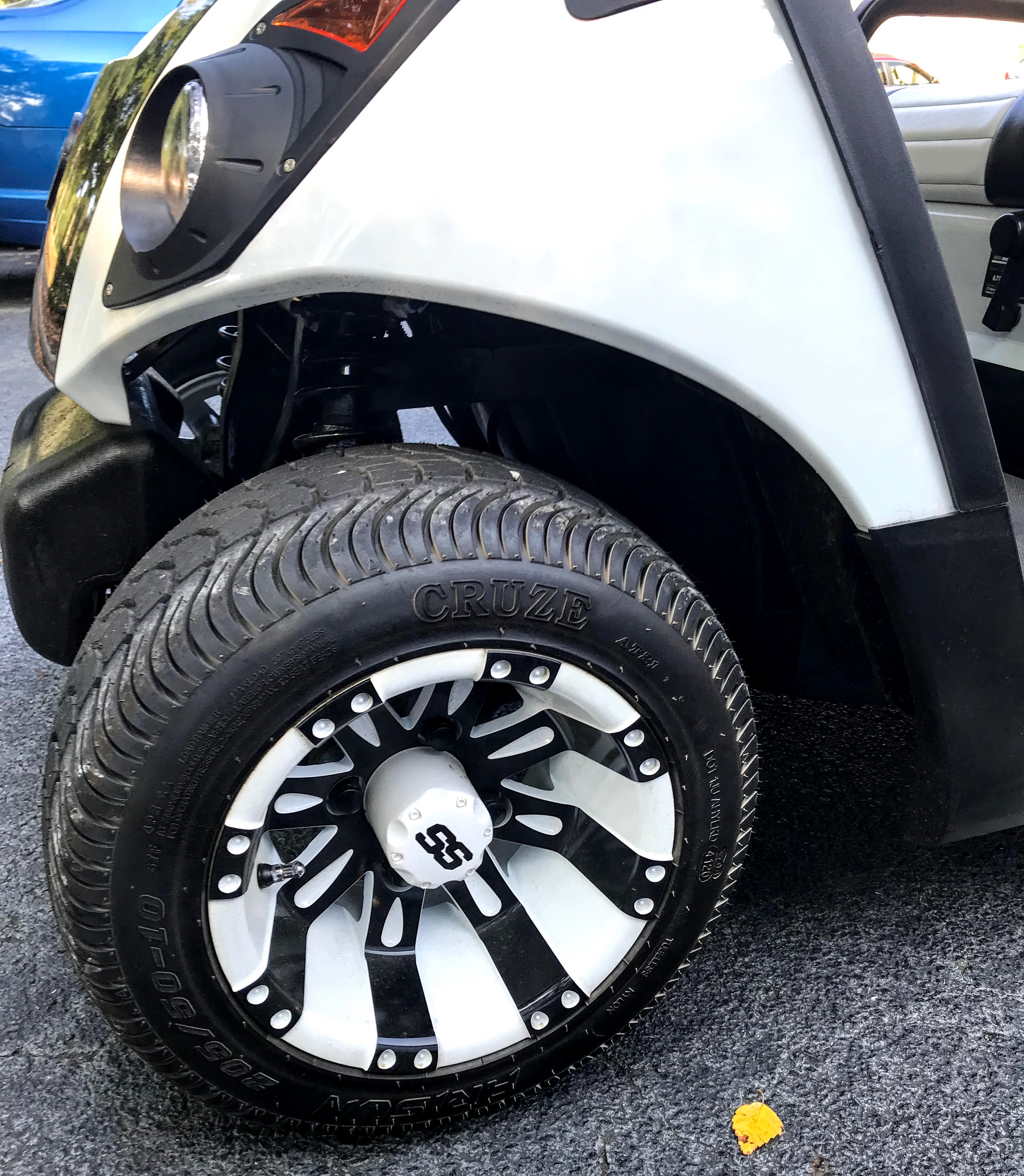 custom golf cart wheels