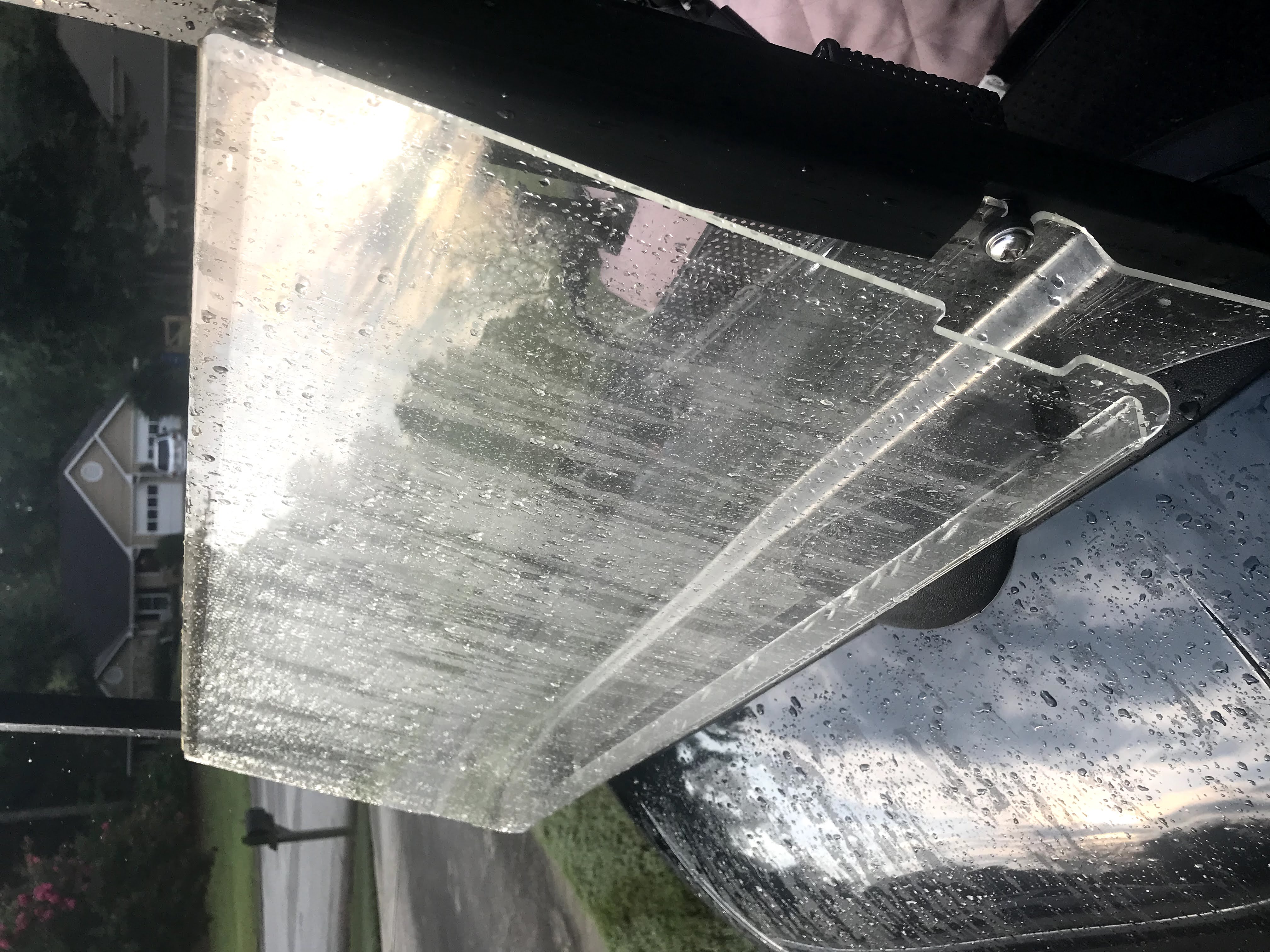 fold down golf cart windshield