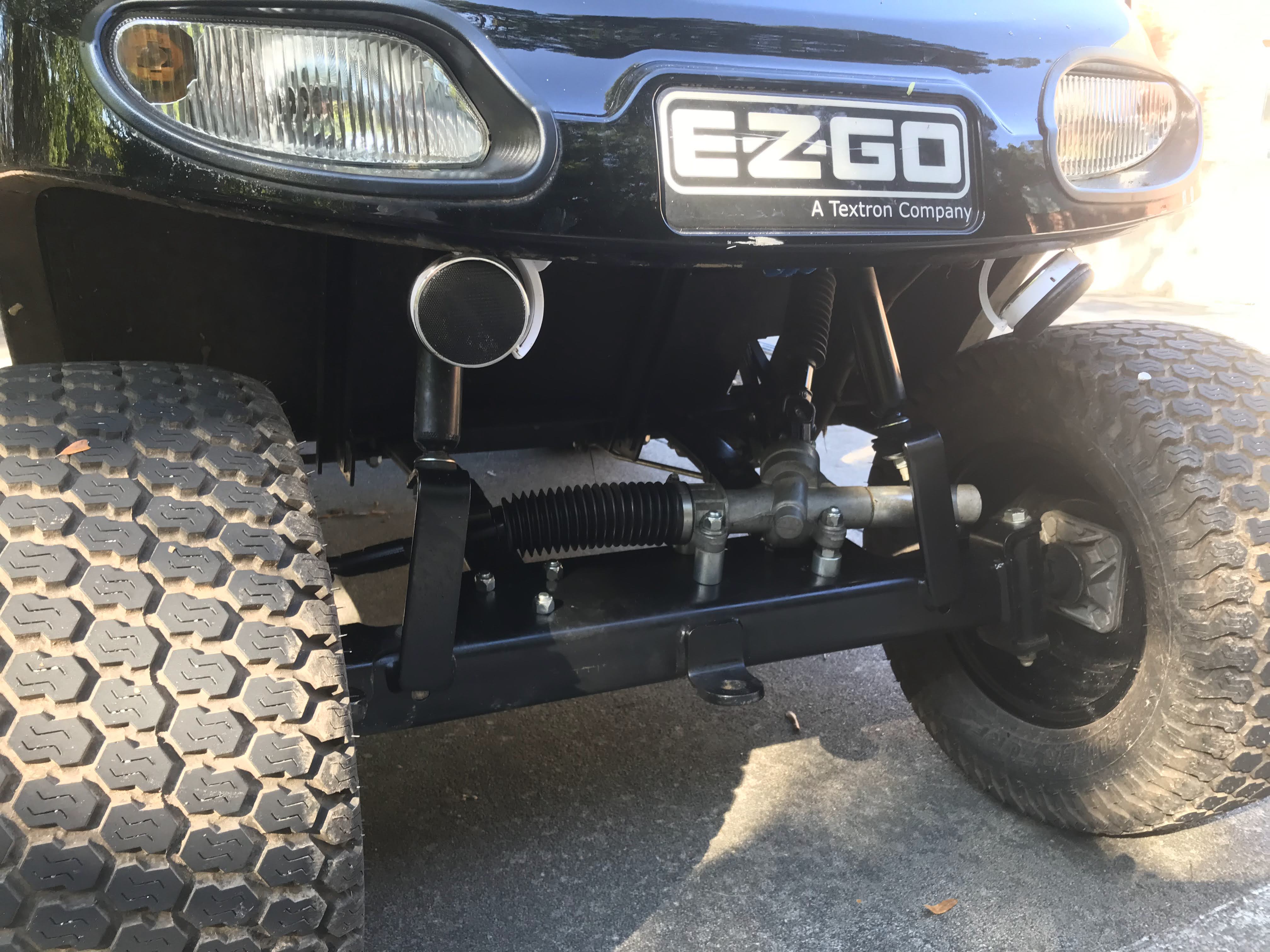 EZGO golf cart lift kit