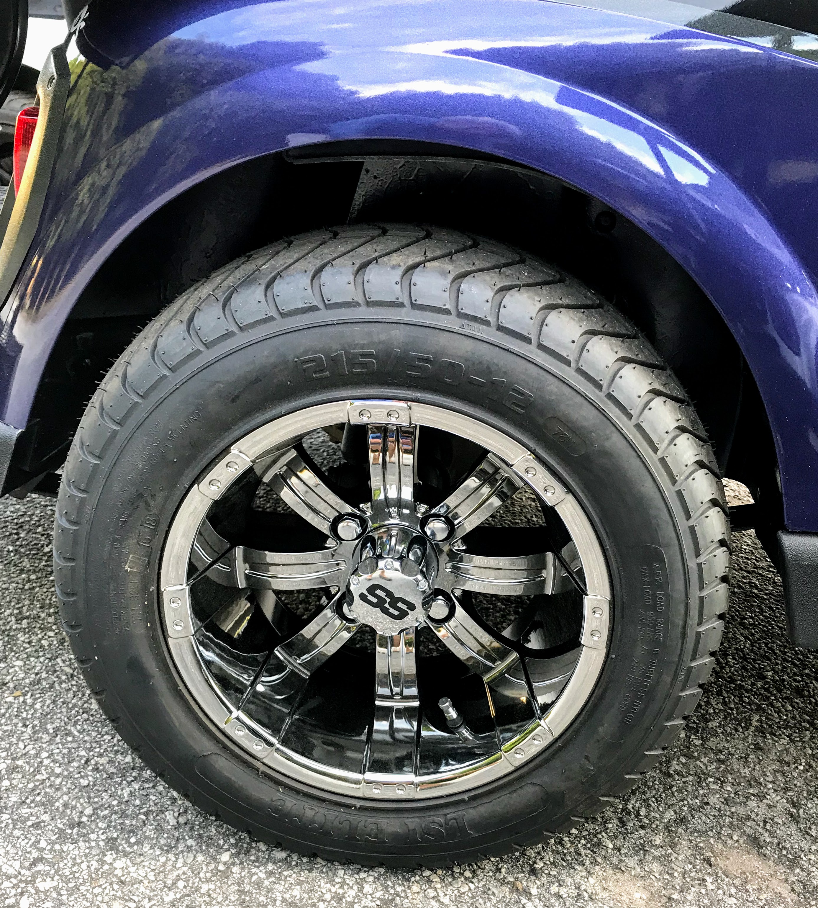 golf cart hub caps