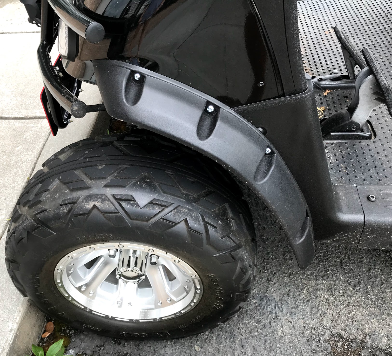 ezgo golf cart fender flares