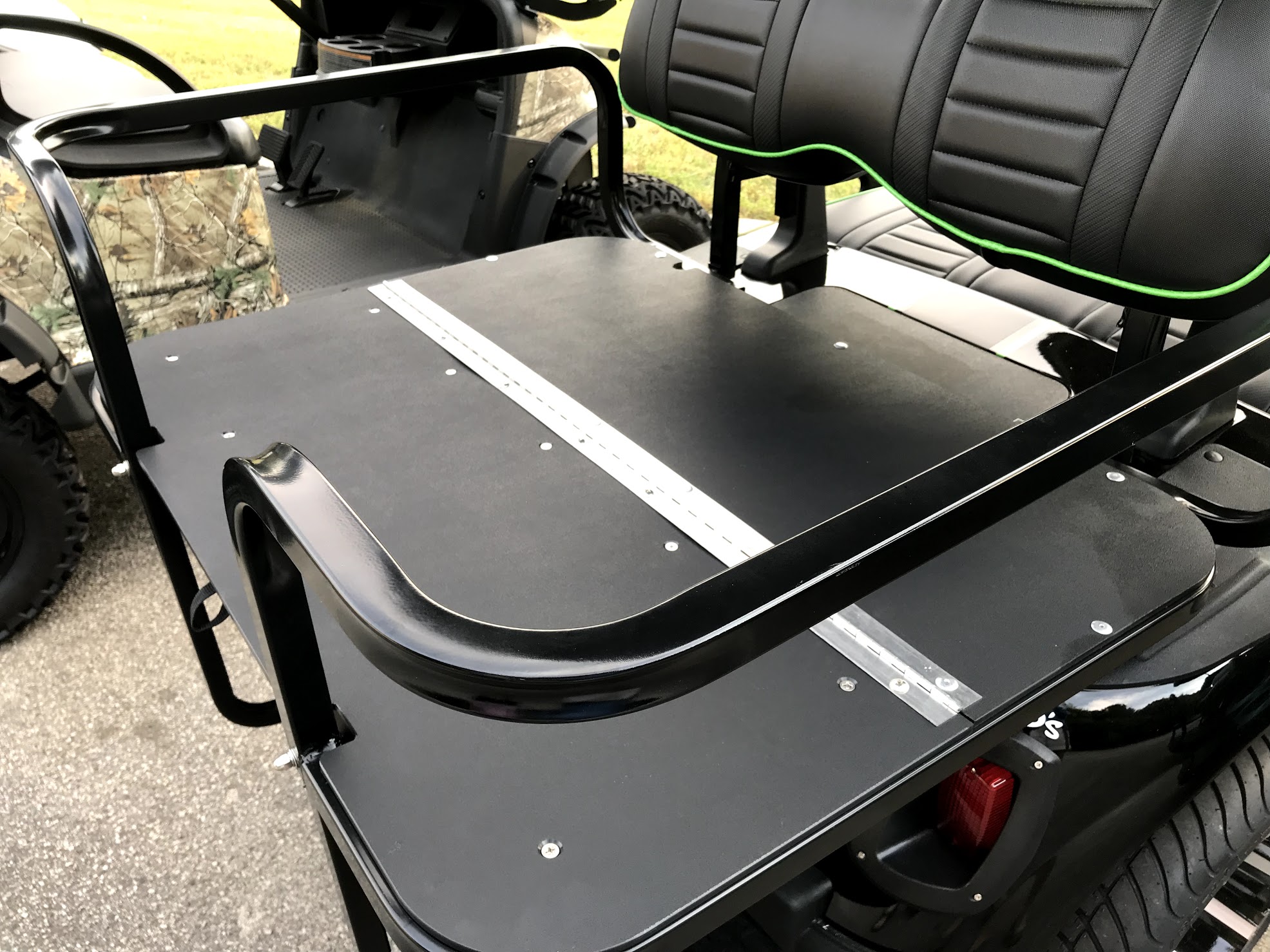 golf cart rear seat