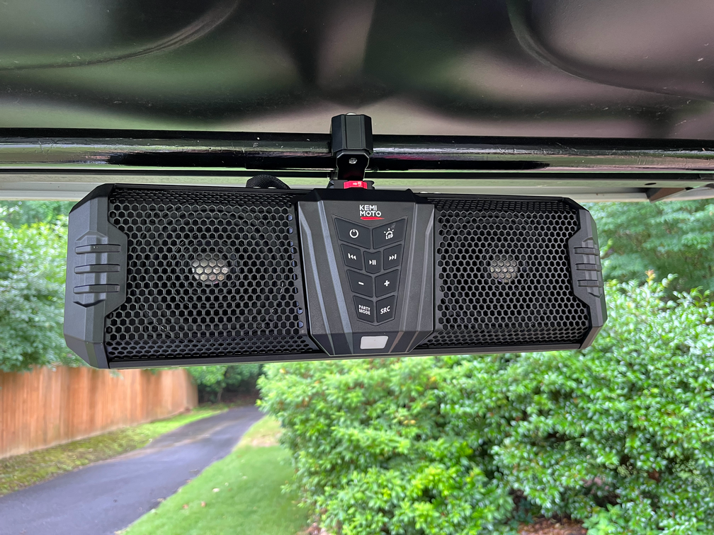 KemiMoto golf cart speaker