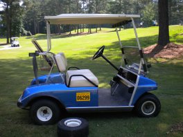 how to change a golf cart tire
