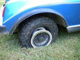 how to change a golf cart tire