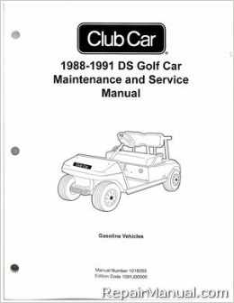 golf cart repair manuals