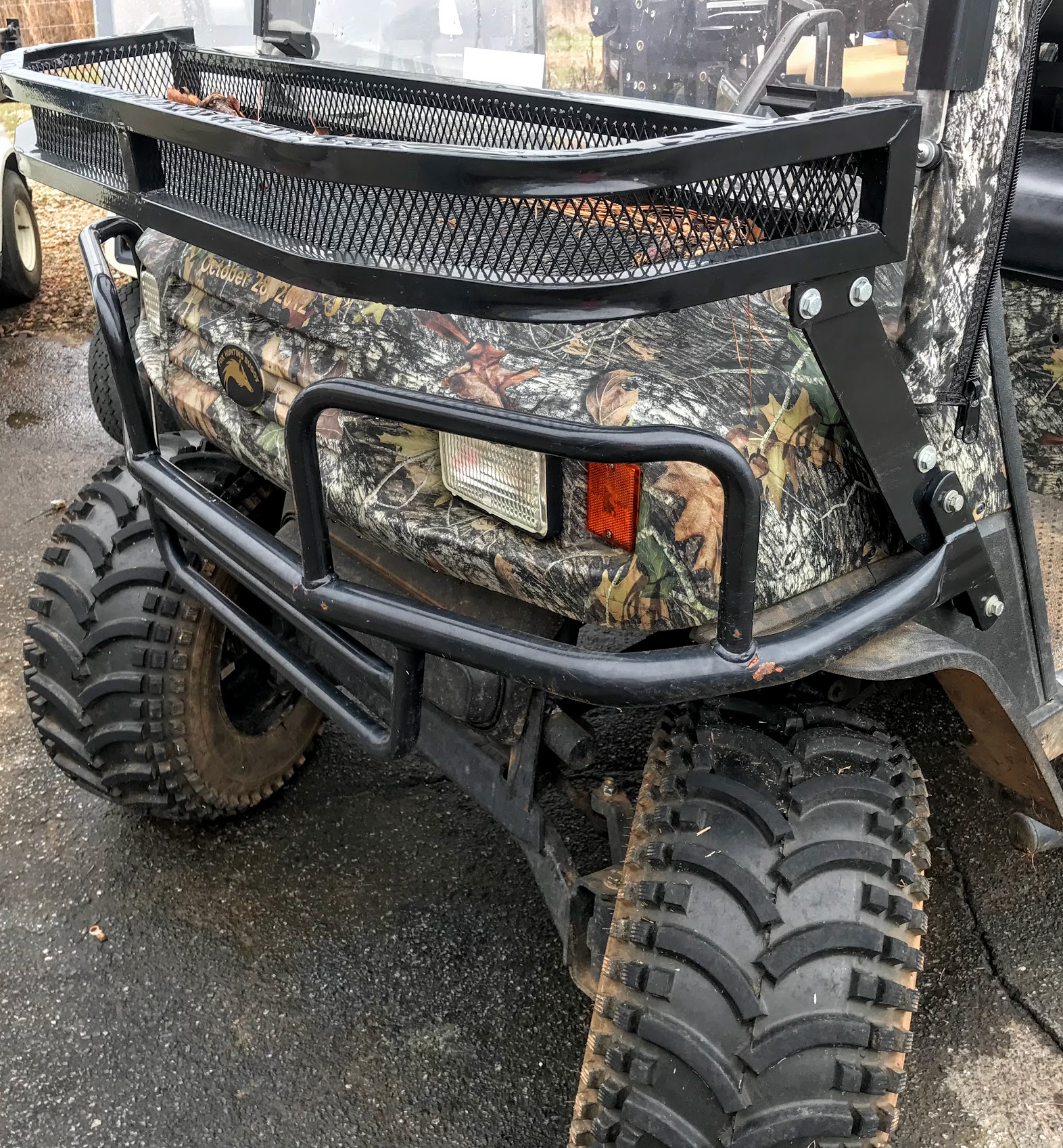 golf cart brush guards and baskets