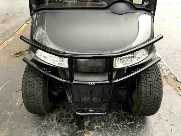 customize your golf cart body with a brush guard