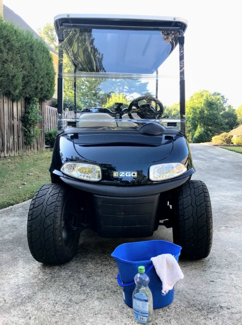 golf cart windshield cleaning do's and don'ts