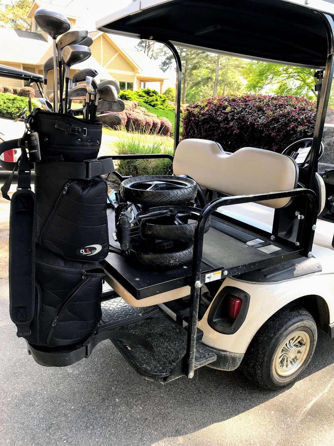 golf cart rear seat