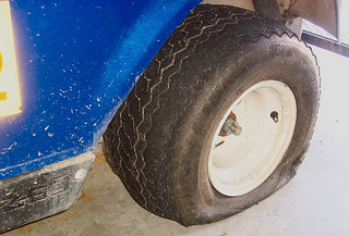 golf cart tire pressure