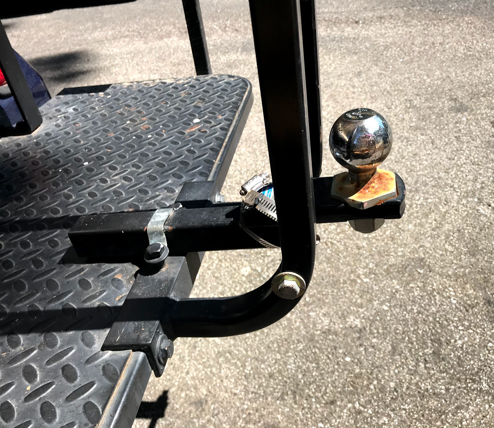 golf cart accessory for hauling
