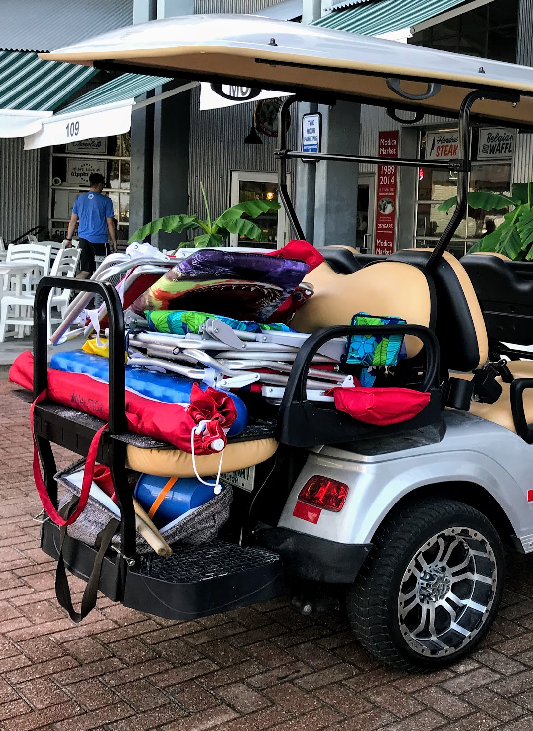 golf cart rear seat