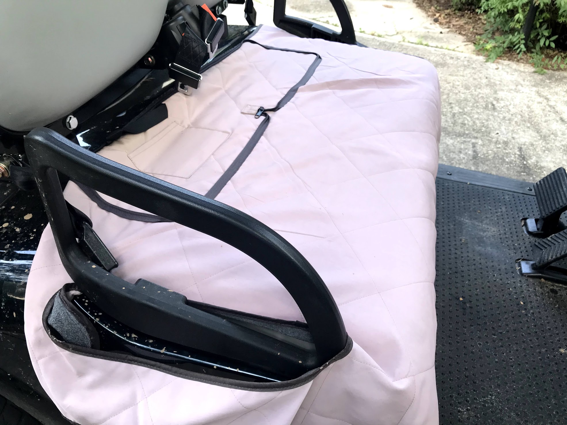 reversible golf cart seat cover