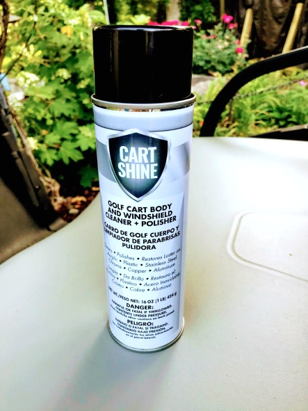 golf cart windshield polisher