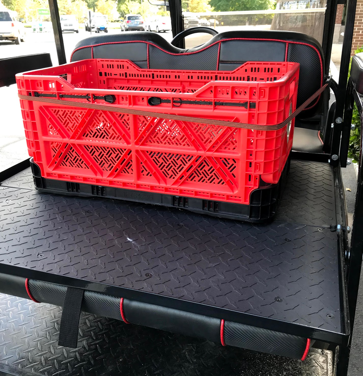 diy golf cart cargo box
