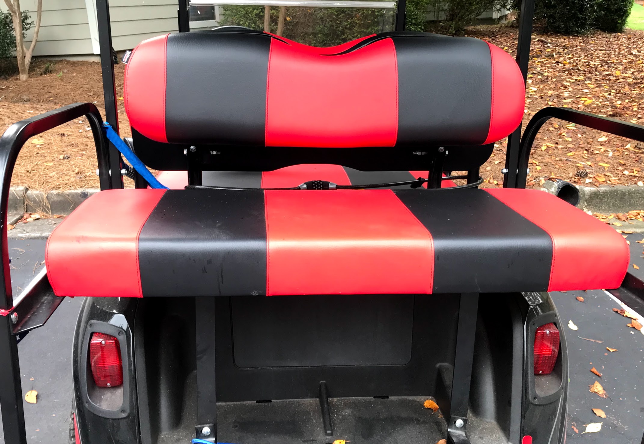 golf cart rear seat