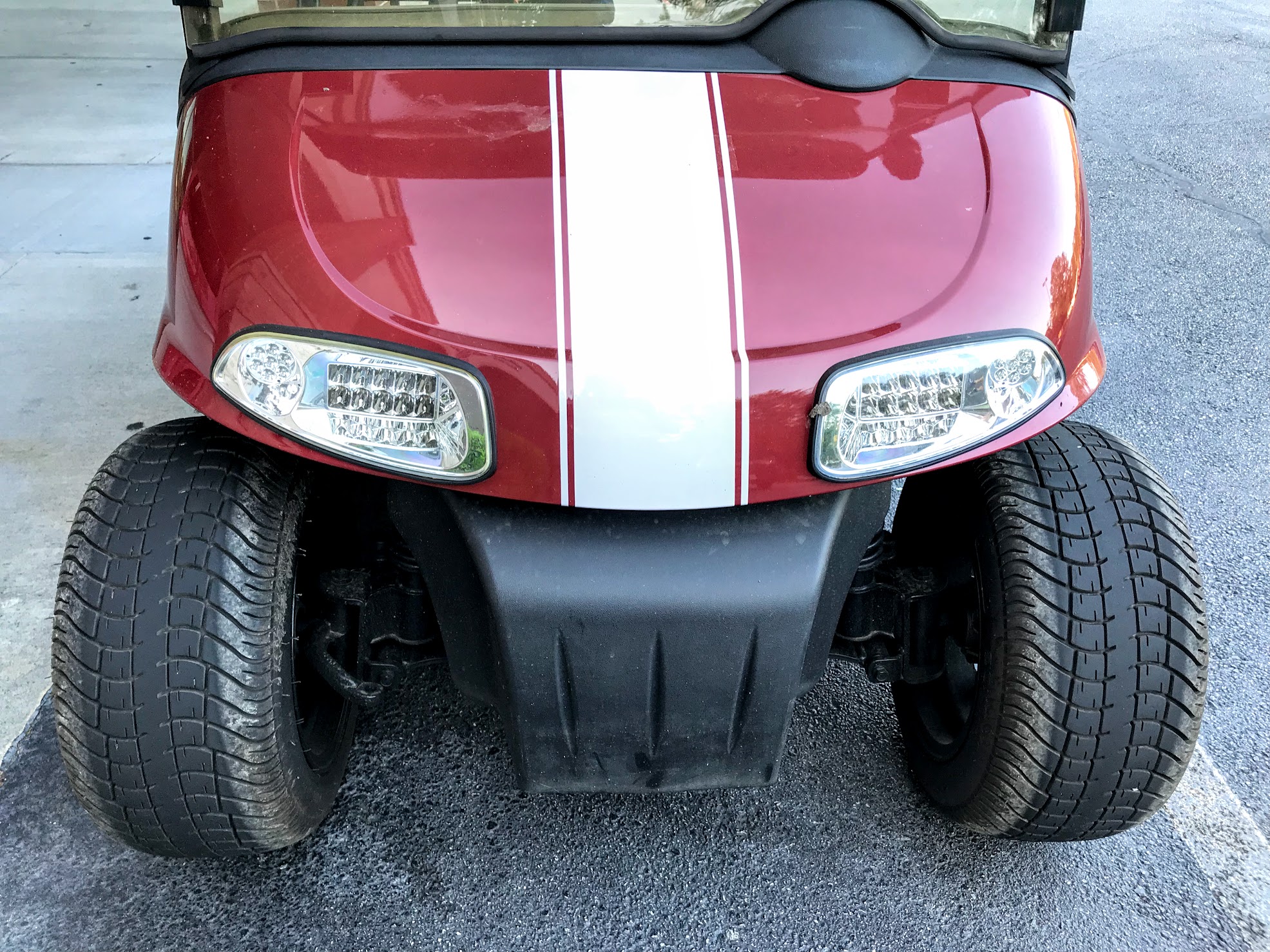 golf cart decals and stripes
