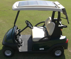 solar golf cart