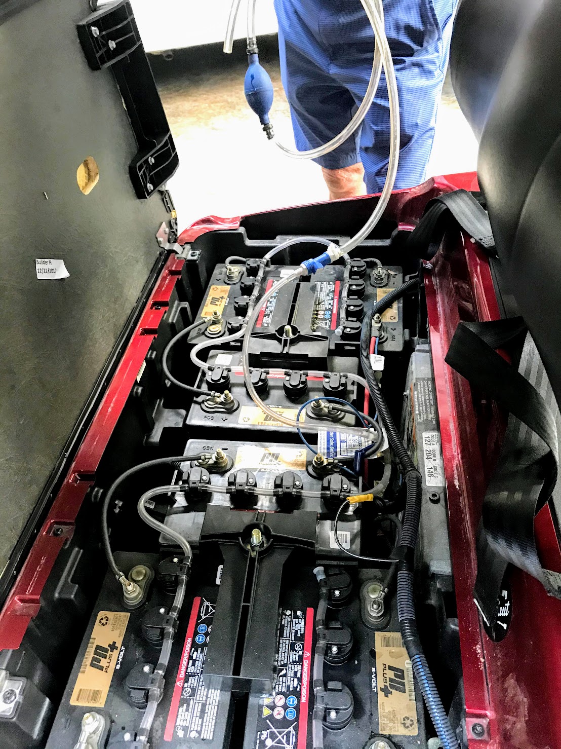 golf cart battery maintenance