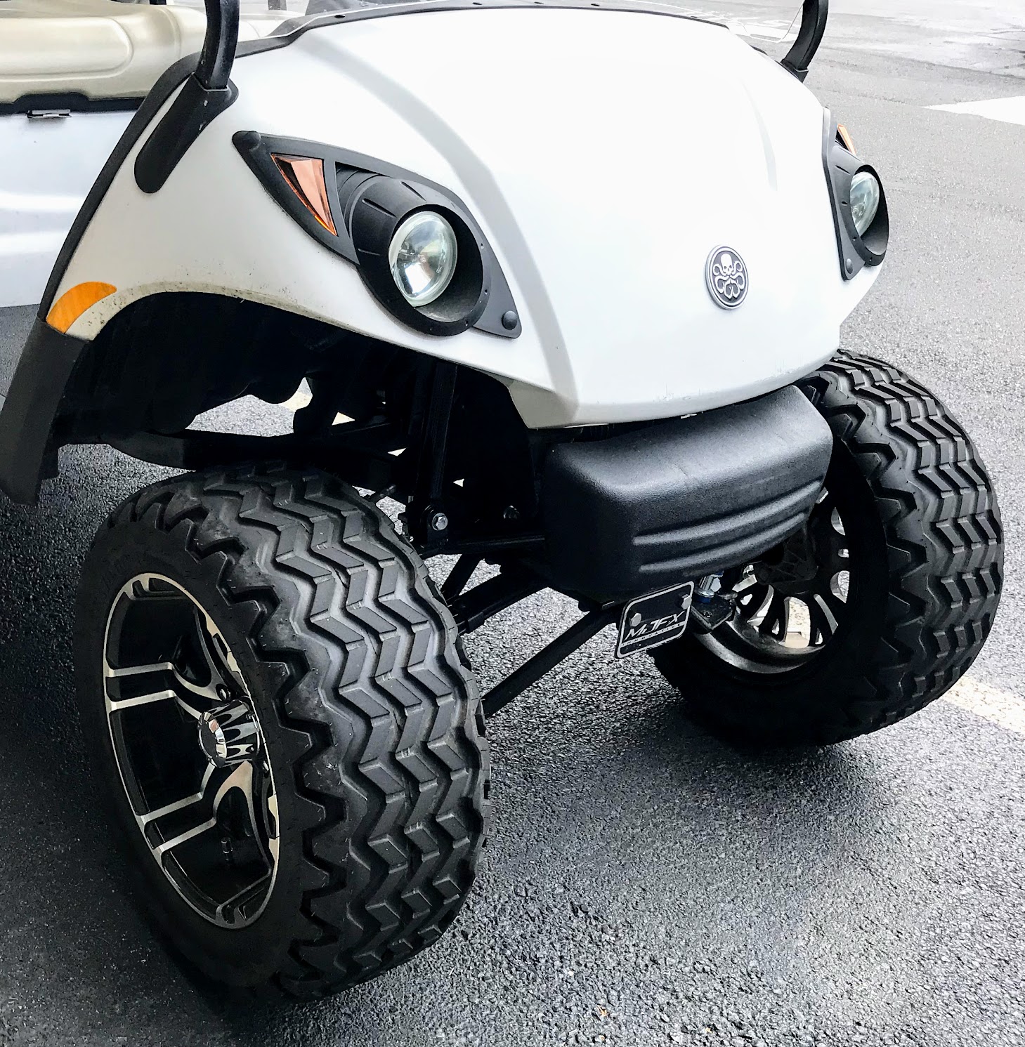 Yamaha golf cart lift kit