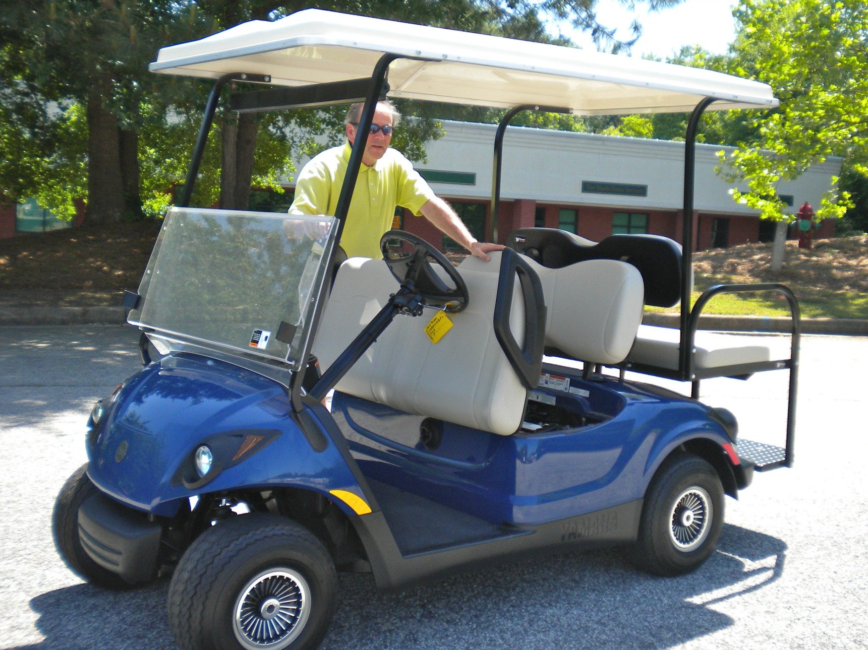 used electric golf carts