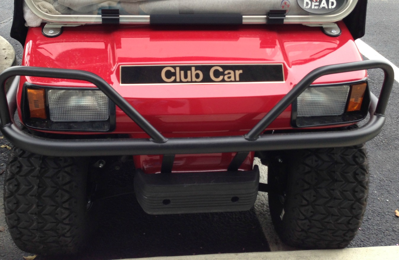 Club Car DS brush guard
