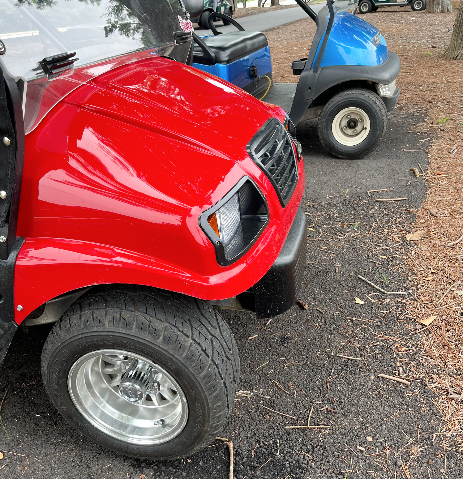 golf cart tire and wheel