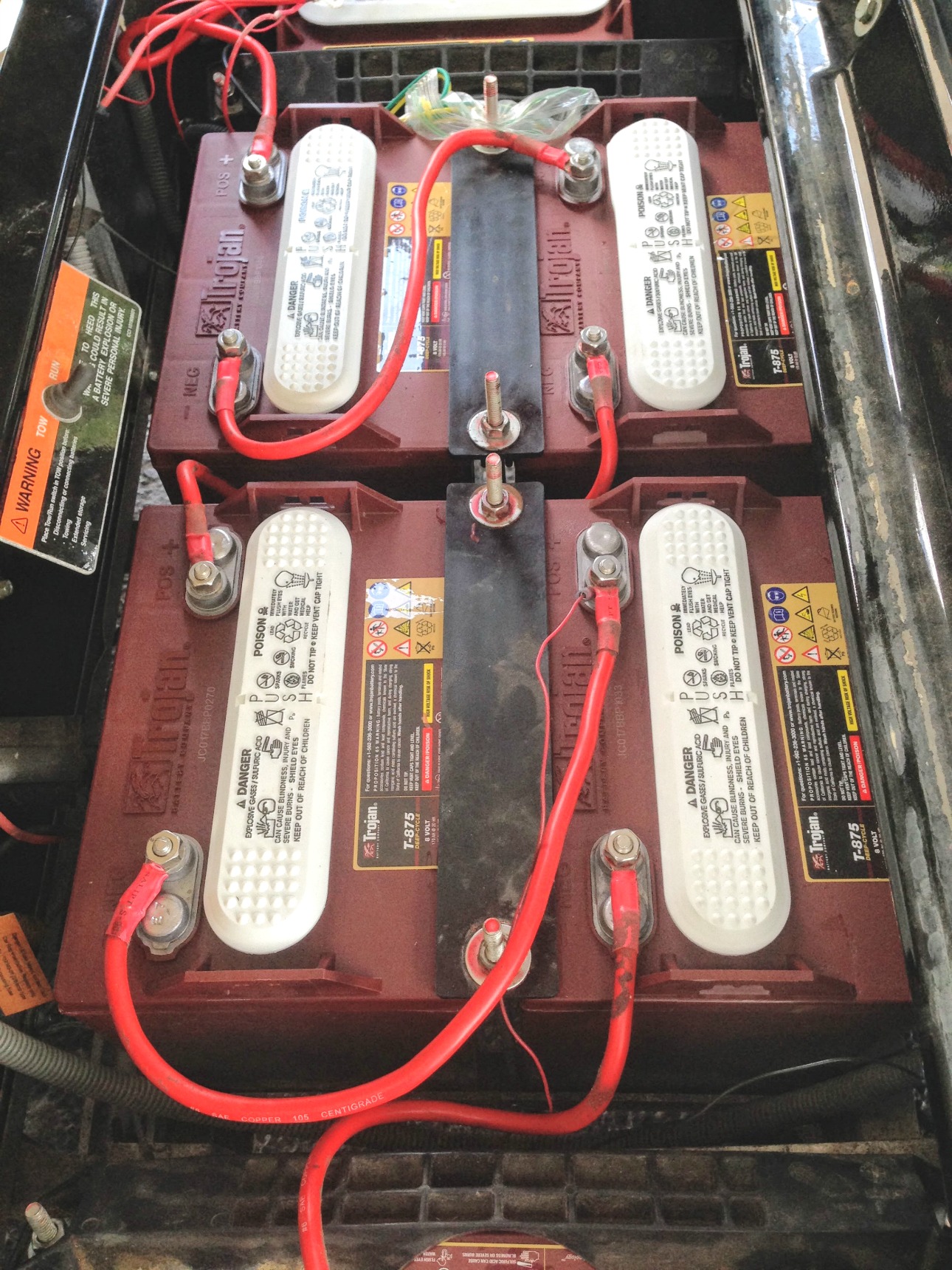 trojan golf cart batteries