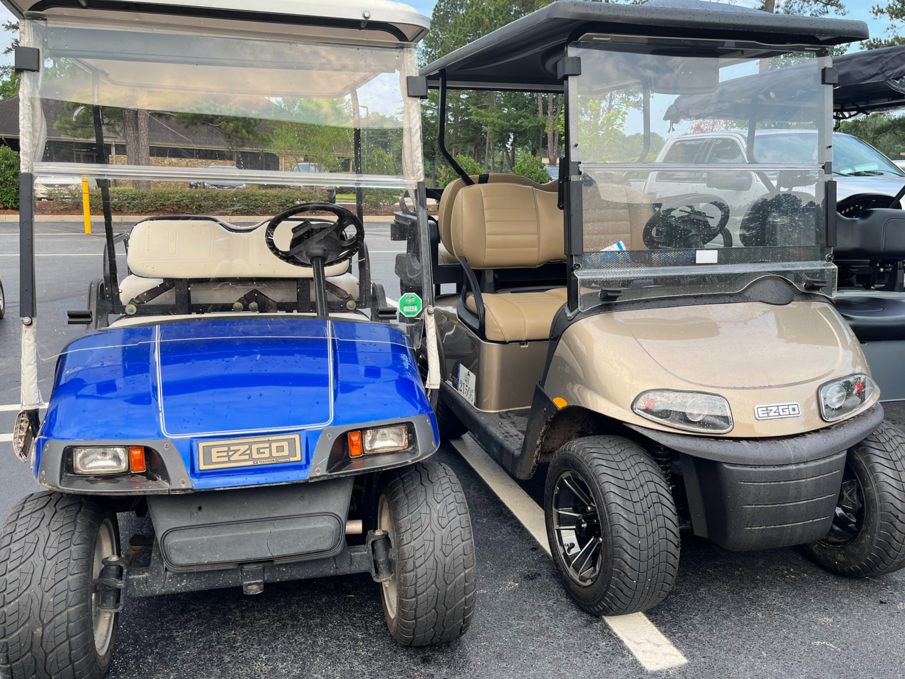 EZGO golf cart models