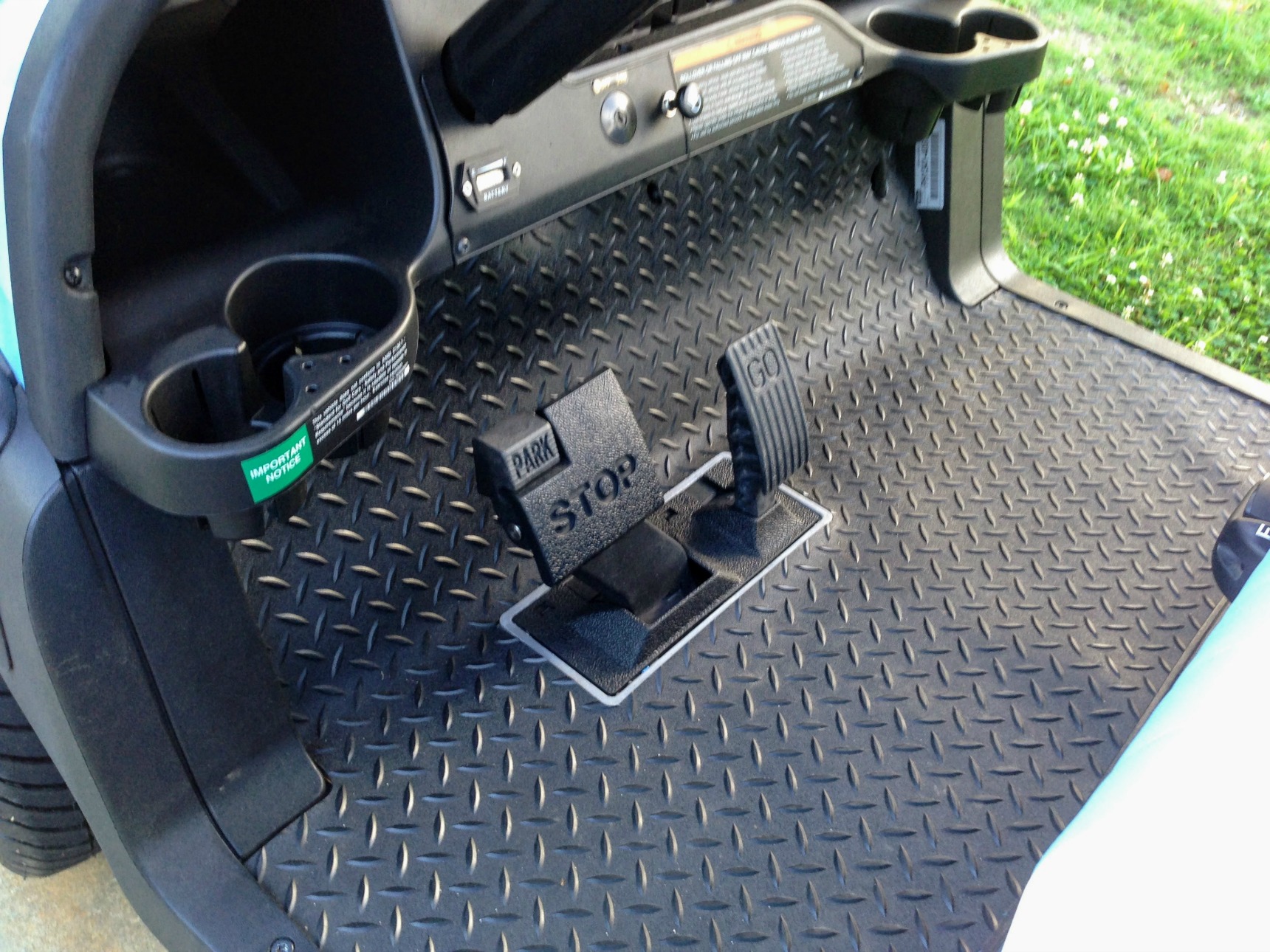 rubber golf cart floor mats