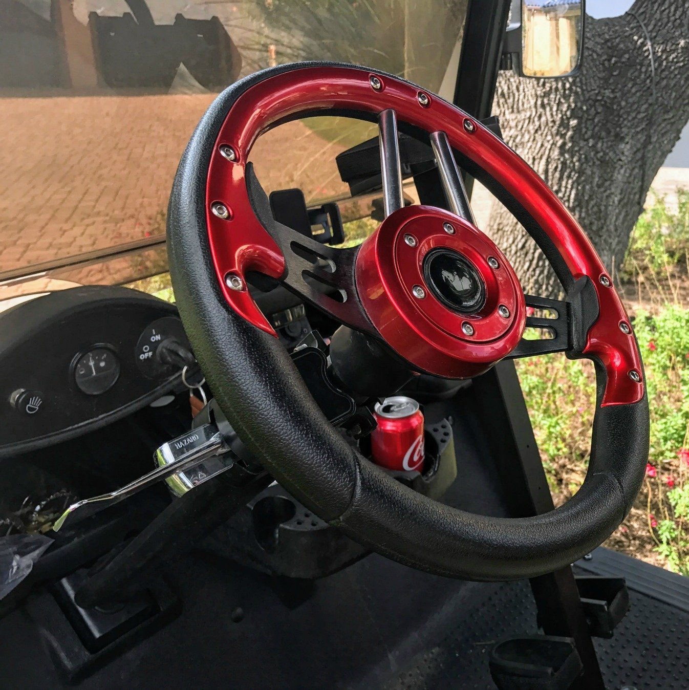 golf cart steering wheel